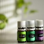 flacons d'huile essentielle