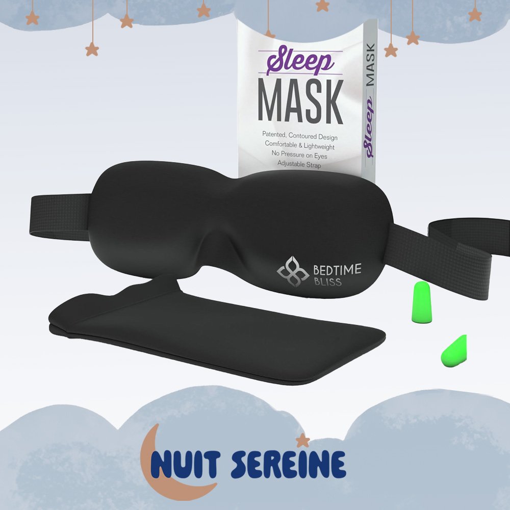 bed bliss, masque de sommeil