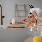 Prendre un bain ou une douche