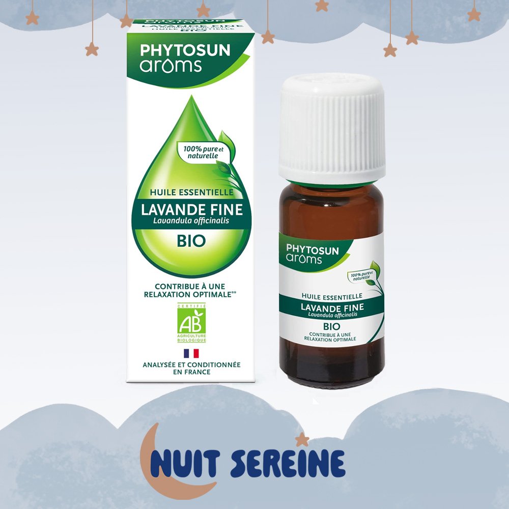 huile essentielle, huile essentielle de lavande, lavande, phytosun, relaxante, apaisante