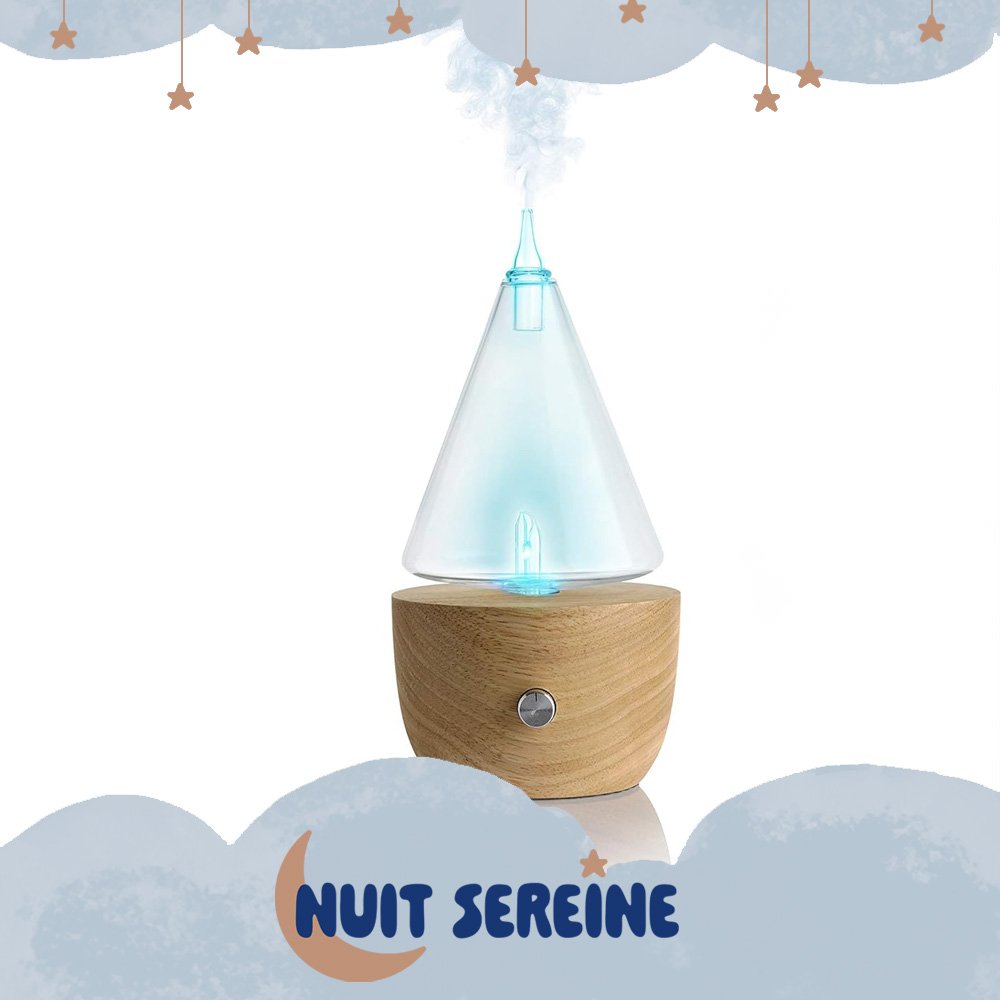 diffuseur d'huiles essentielles, puressentiel, diffuseur en bois
