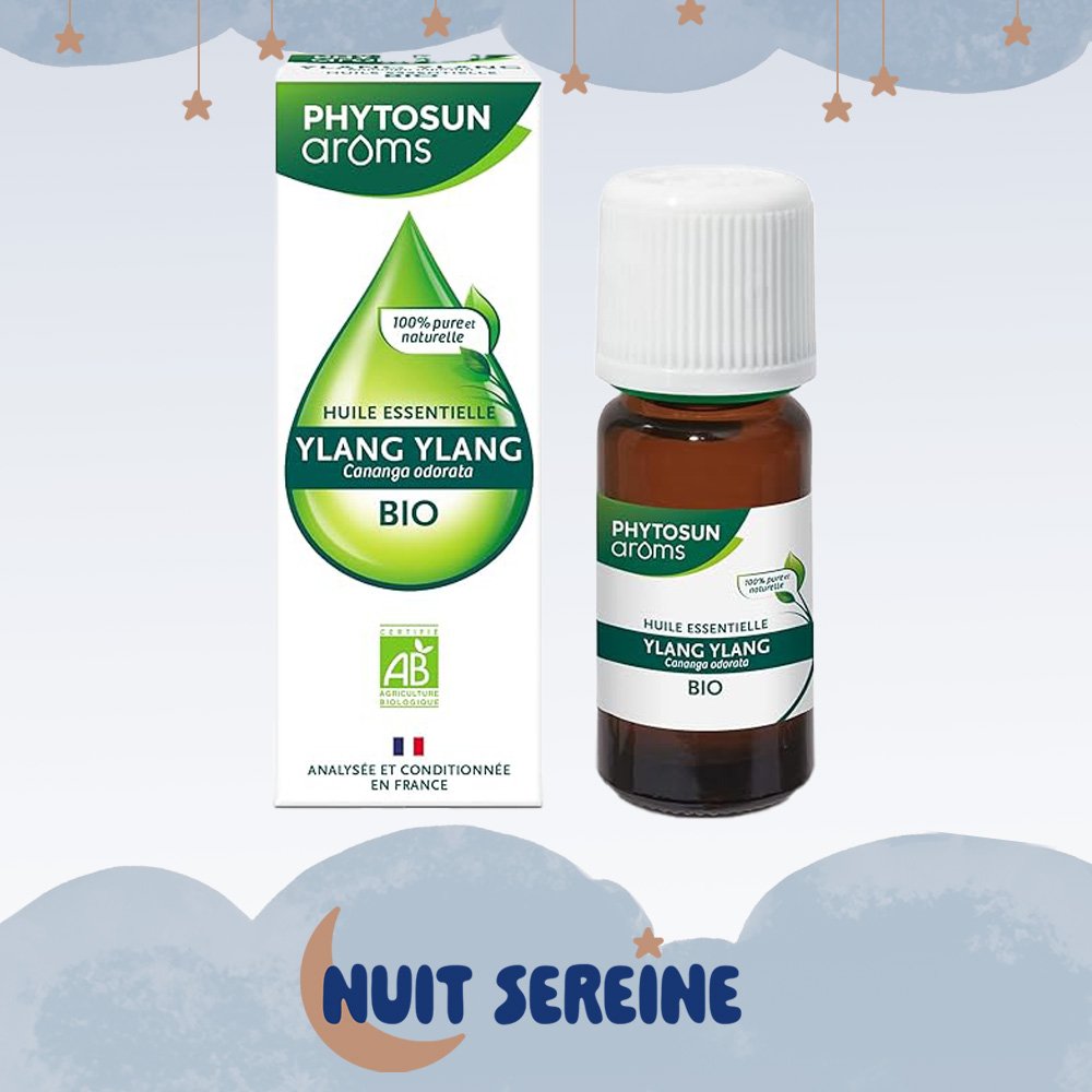 huile essentielle, huile essentielle de ylang ylang, phytosun, relaxante, apaisante